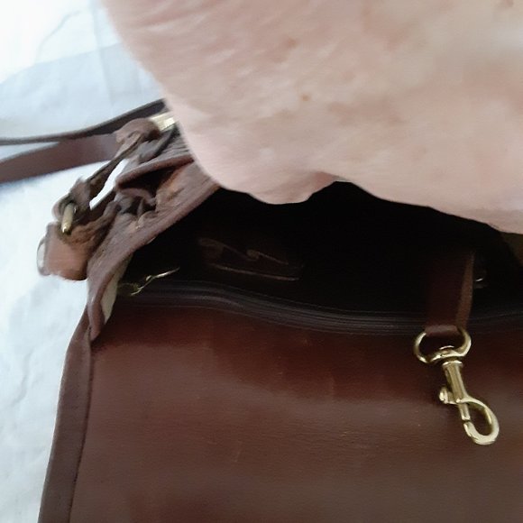 Vintage croc alligator cross body bag Brahmin - Picture 13 of 16